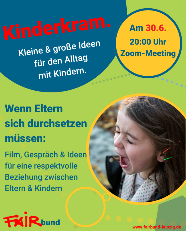 Bild: Werbeanzeige Kinderkram