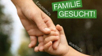 Bild: Kinderhand - Familie gesucht